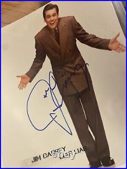 Jim Carrey Signed Liar Liar Photo Auto Autographed Autograph Carey In-Person