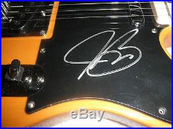 Joe Bonamassa Signed Fender Guitar Proof! Autographed In Person Coa #2