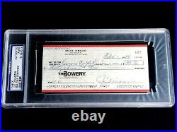 Joe Dimaggio Psa/dna Certified Signed 1989 Personal Check Autographed Auto Hof