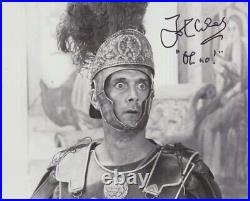 John Cleese In Person signed 10 x 8 photo Life of Brian A45