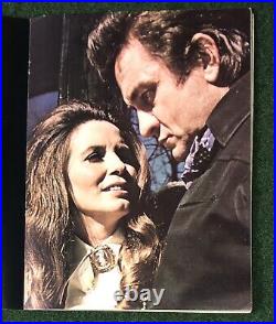 Johnny Cash SIGNED Program & June Carter Cash Autograph-Personalized To Neighbor