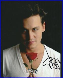 Johnny Depp Autograph 8x10 Glossy IN-PERSON Hand Signed / 2 Certified COA's