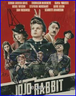 Jojo Rabbit Cast Signed by 5 AUTOGRAPH SIGNED IN PERSON 10x8 Photo OnlineCOA