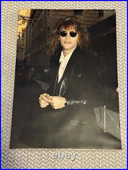 Jon Bon Jovi Hand Signed Autograph 8x10 Photo Signed In Person
