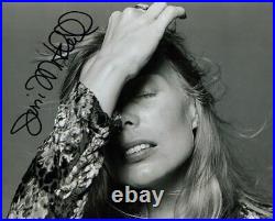 Joni Mitchell signed 8x10 photo in-person