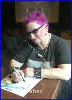 Jordan Mooney Female Punk Icon Signed Photo Genuine Obtained In Person + COA