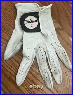 Jordan Spieth Signed Personal Used Golf Glove Auto Autograph 2014 Pga Valhalla