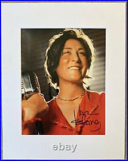 KD Lang Signed In-Person Autograph Photo Display Authentic