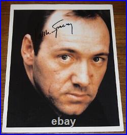 KEVIN SPACEY AUTHENTIC SIGNED AUTOGRAPHED 10x8 PHOTO IN PERSON UACC DEALER