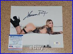 Karma RX Signed 8x10 Photo PSA DNA Sexy AVN Star Authentic Autograph Model