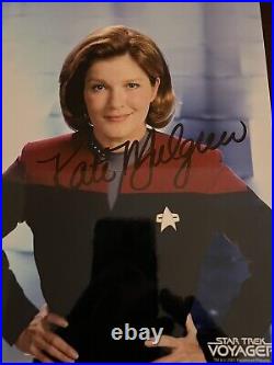 Kate Mulgrew Hand Signed in Person Autograph STAR TREK Voyager Janeway With COA