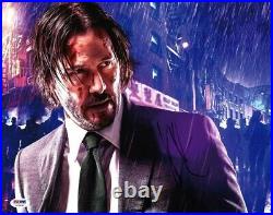 Keanu Reeves Autographed Signed 11x14 Photo Authentic PSA/DNA COA