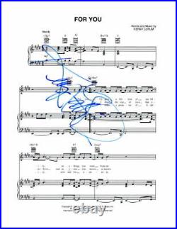 Kenny Lattimore Signed Autograph For You Sheet Music From the Soul of Man