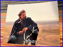 Kevin Costner Signed Dances With Wolves Coa Autograph In-person Not Personalized