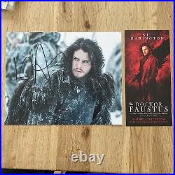 Kit Harrington HAND SIGNED 10x8 Game Of Thrones Photo JOHN SNOW IN PERSON