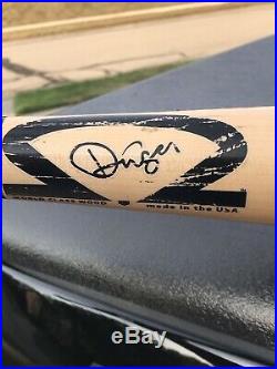 Kyle Schwarber Cubs Autographed Signed Game Model Bat. In Person Autographed