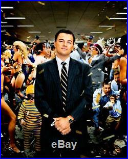 LEONARDO DiCAPRIO signed Autogramm 20x25cm WOLF WALL STREET In Person autograph