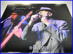 Leonard Cohen Signed 11x14 Photo Exact Proof! Rare Autographed In Person Coa