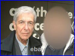 Leonard Cohen Signed 8 x 10 Photo Genuine In Person + Hologram COA