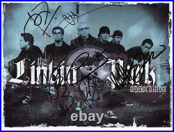 Linkin Park Chester Bennington Fully Signed Photo Genuine In Person 2017 + COA