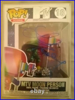 Lizzo MTV Moon Person Signed Funko Pop 18 Autograph Box