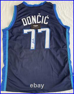 Luka Doncic Rare Signed Autographed Dallas Mavericks NBA Jersey IPA COA