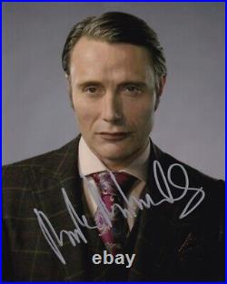 MADS MIKKELSEN signed autograph 20x25cm HANNIBAL in person autograph COA