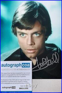 MARK HAMILL signed autograph 20x25cm STAR WARS in person autograph ACOA