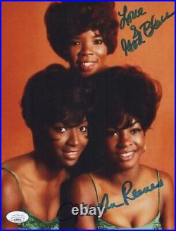 MARTHA REEVES Signed SINGER 8x10 Photo Authentic IN PERSON Autograph JSA COA