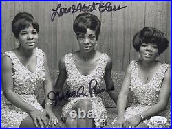 MARTHA REEVES Signed SINGER 8x10 Photo Authentic IN PERSON Autograph JSA COA