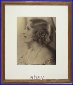 MARY PICKFORD Personal Gift to Lady Oxford Genuine Signed Photograph withCOA