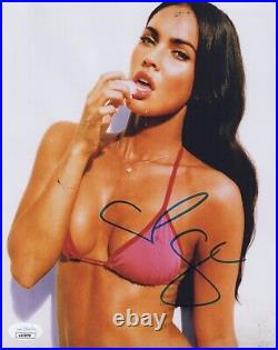 MEGAN FOX Hand Signed 8x10 SEXY Photo IN PERSON Authentic Autograph JSA COA Cert