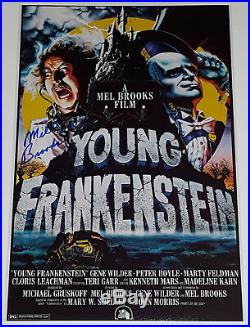 MEL BROOKS In-Person Signed 12x18 Young Frankenstein Poster Photo Director withCOA