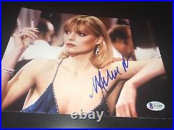 MICHELLE PFEIFFER SIGNED AUTOGRAPH 8x10 PHOTO SCARFACE IN PERSON BECKETT BAS COA