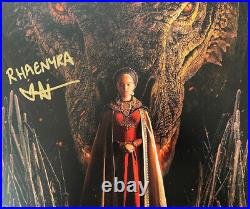 MILLY ALCOCK SIGNED AUTOGRAPH HOUSE OF THE DRAGON 10x8 Photo Signed In Person