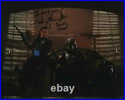 MING NA WEN Signed Autograph 20x25cm BOOK OF BOBA FETT in Person Autograph COA