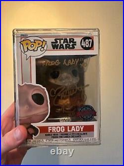 MISTY ROSAS Autogramm FUNKO POP signed STAR WARS in Person autograph FROG LADY