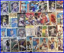 MLB Autographed Signed 57 Card In Person Auto Lot NBA WWE Larry Walker