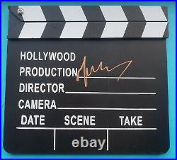 M. Night Shyamalan,'Director', hand signed in person clapper board