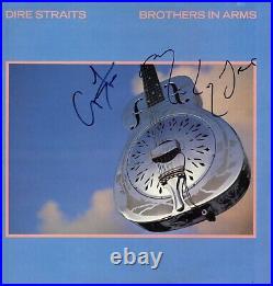 Mark Knopfler & Guy Fletcher'Dire Straits' In Person Signed'Brothers In Arms'