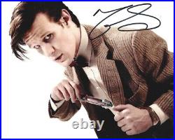 Matt Smith In Person signed 10 x 8 photo Doctor Who RARE! E80