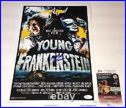 Mel Brooks YOUNG FRANKENSTEIN Signed 11x17 Photo JSA COA In Person Autograph