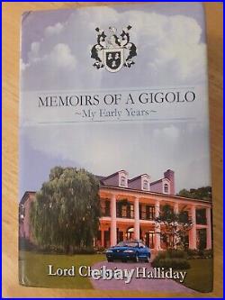 Memoirs Of A Gigolo Signed Autographed Lord Christian Halliday 1st Edition Oprah