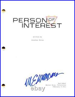 Michael Emerson Signed Autograph Person of Interest Full Pilot Script Screenplay