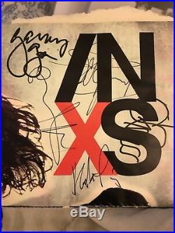 Michael Hutchence And INXS signed CD Cover By All 6! Rare! In person