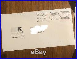 Michael Jackson Signed Personal Letter Of Thanks And Envelope MJJ 1990
