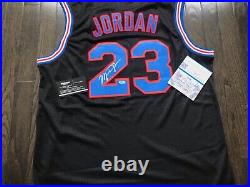 Michael Jordan Signed Autographed Tune Squad Looney Tunes XL JERSEY With COA