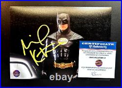 Michael Keaton (BATMAN 1989) Signed 7x5 inch Autograph Photo Original withCOA