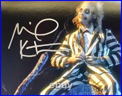 Michael Keaton Beetlejuice Hand Signed 7x5 Autograph Photo Original withCOA