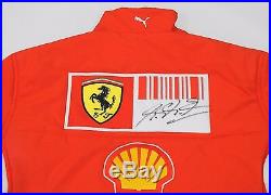 Michael Schumacher Signed Scuderia Ferrari F1 2007 Personal Softshell Jacket
